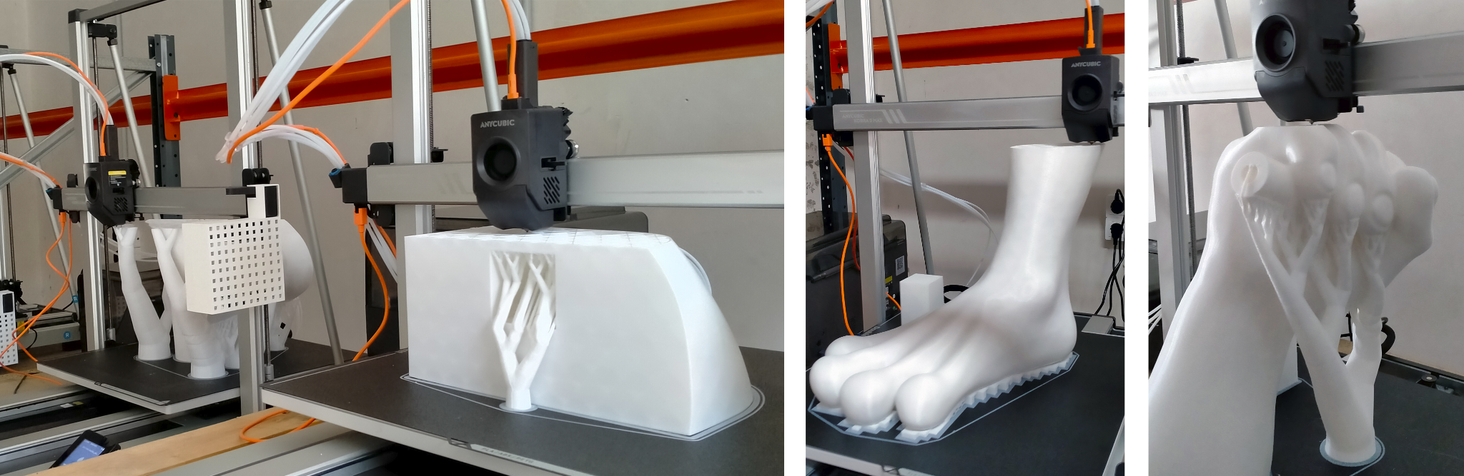 Producción de una escultura de gran formato en el taller de SculPrint